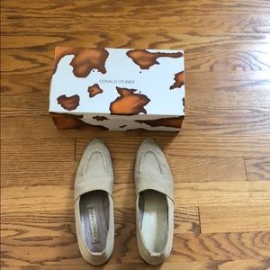 Donald J. Pliner Linen Loafers